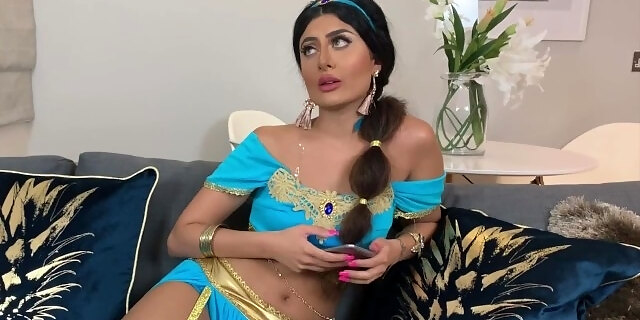 Watch Princess Jasmine & The Big Black Cock 2:53 Indian Porn Movie